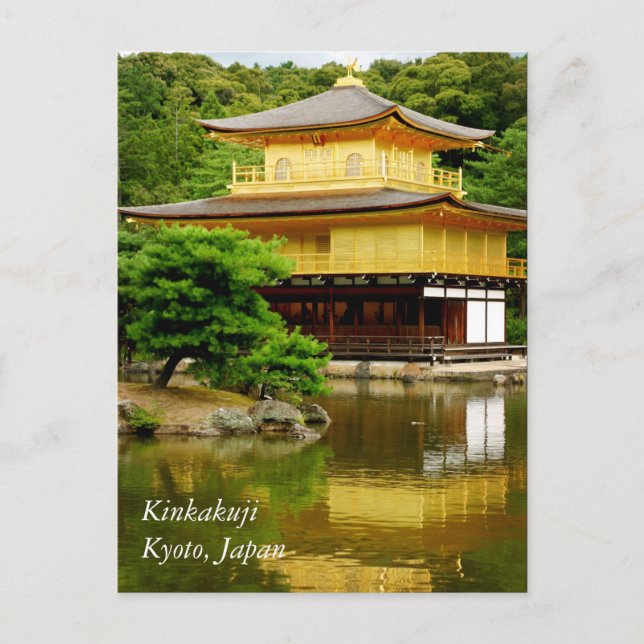 Kinkakuji vykort (Framsida)