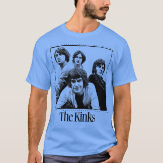 Kinks Retro Stil Fläkt-design T Shirt