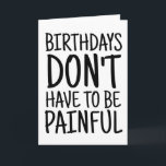 KINKY D/s FÖDELSEDAGSKORT för WIFE HER Kort<br><div class="desc">BIRTHDAYS BEHÖVER INTE VARA PAINFUL BIRTHDAY-KORT FÖR HENNE</div>