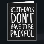 KINKY D/s FÖDELSEDAGSKORT för WIFE HER Kort<br><div class="desc">BIRTHDAYS BEHÖVER INTE VARA PAINFUL BIRTHDAY-KORT FÖR HENNE</div>
