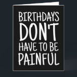 KINKY D/s FÖDELSEDAGSKORT för WIFE HER Kort<br><div class="desc">BIRTHDAYS BEHÖVER INTE VARA PAINFUL BIRTHDAY-KORT FÖR HENNE</div>