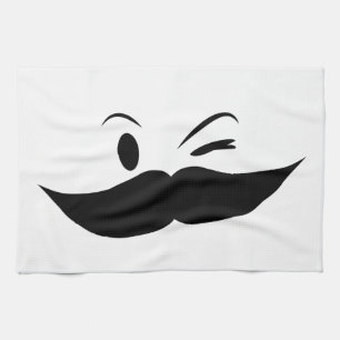 Kinky Mustache Kökshandduk
