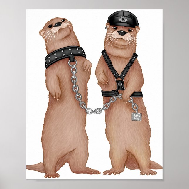 Kinky Otters Poster (Framsidan)