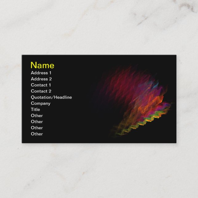 Kinky visitkort (Framsida)