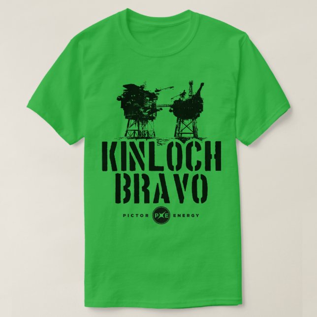 Kinloch Bravo T Shirt (Design framsida)