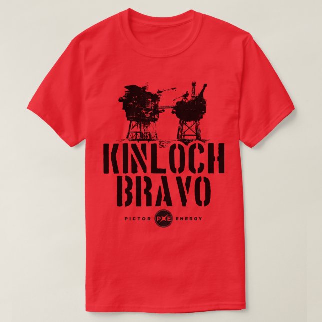 Kinloch Bravo T Shirt (Design framsida)