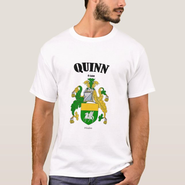 KINN-Vapensköld, översättning och betydelsen T-Shi T Shirt (Framsida)