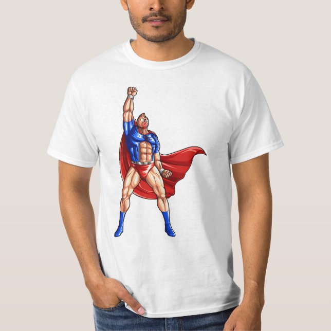 kinnikuman man t shirt (Framsida)