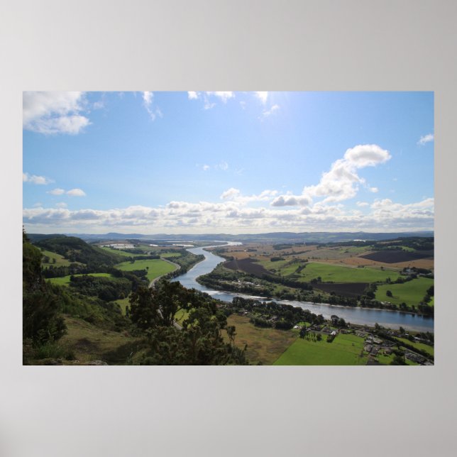 Kinnoull Backe View, Perth Poster (Framsidan)