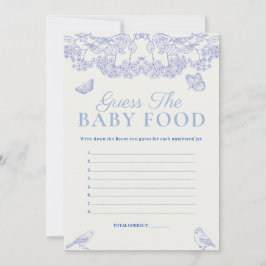 Kinoiserie gissar att Baby fött babykläder Inbjudningar