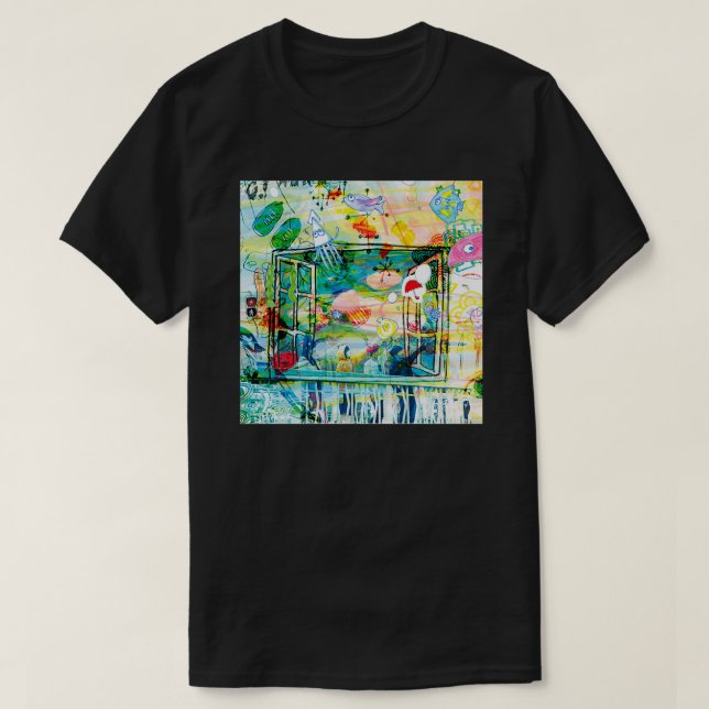 Kinoko Teikoku Fake World Wonderland T Shirt (Design framsida)