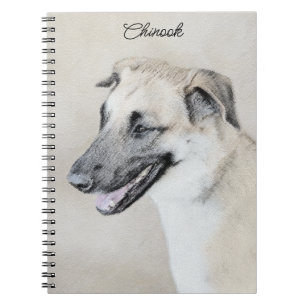 Kinook (Helicopter Öron) - Hund Art Anteckningsbok