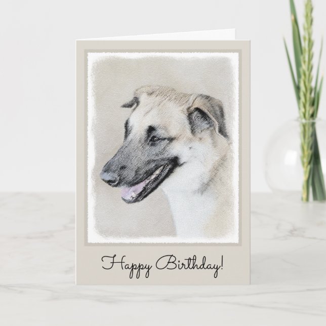 Kinook (Helicopter Öron) - Hund Art Kort (Framsida)