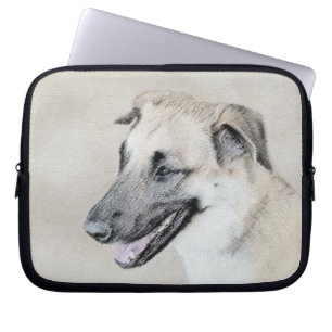 Kinook (Helicopter Öron) - Hund Art Laptop Fodral