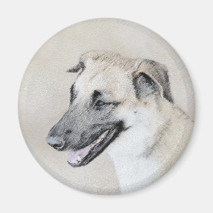 Kinook (Helicopter Öron) - Hund Art Magnet