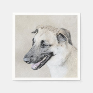 Kinook (Helicopter Öron) - Hund Art Pappersservett