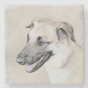Kinook (Helicopter Öron) - Hund Art Stenunderlägg