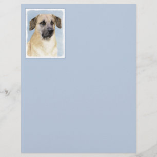 Kinook-målning (släppt Öron) - Original Hund Art