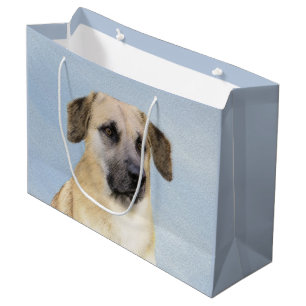 Kinook-målning (släppt Öron) - Original Hund Art