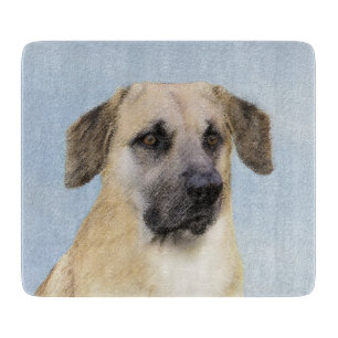 Kinook-målning (släppt Öron) - Original Hund Art