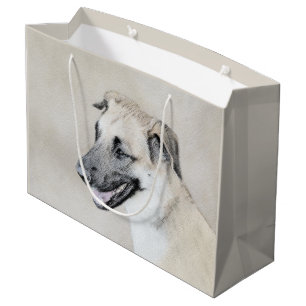 Kinook-målning (släppt Öron) - Original Hund Art