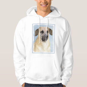 Kinook-målning (släppt Öron) - Original Hund Art Hoodie