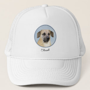 Kinook-målning (släppt Öron) - Original Hund Art Keps