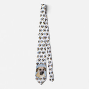 Kinook-målning (släppt Öron) - Original Hund Art Slips