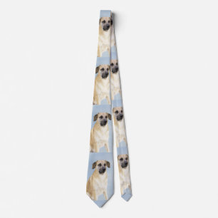Kinook-målning (släppt Öron) - Original Hund Art Slips