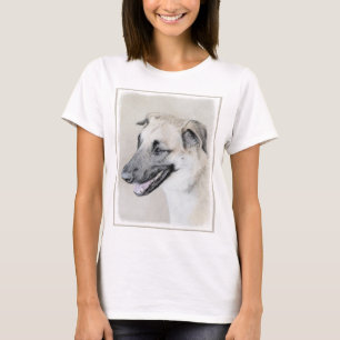Kinook-målning (släppt Öron) - Original Hund Art Tröja