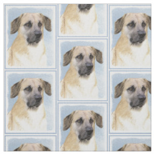 Kinook-målning (släppt Öron) - Original Hund Art Tyg