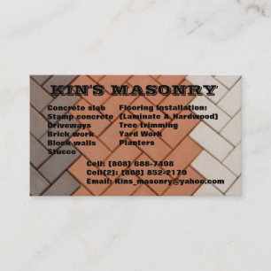 Kin's_masonry Visitkort