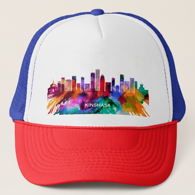 Kinshasa Skyline Keps (Framsida)