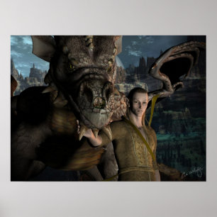 Kinship-utskrift Poster