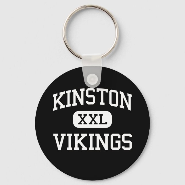 Kinston - Vikings - High - Kinston North Carolina Nyckelring (Framsida)