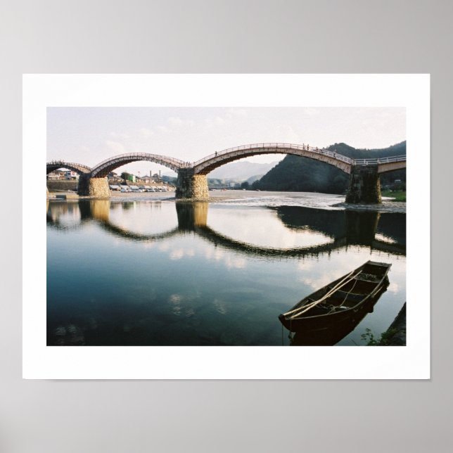 Kintai Bridge: Iwakuni, Japan Poster (Framsidan)