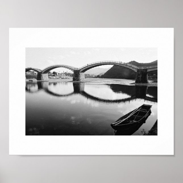 Kintai Bridge: Iwakuni, Japan Poster (Framsidan)