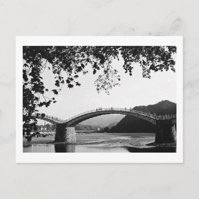 Kintai Bridge, Iwakuni: Japan Vykort (Framsida)