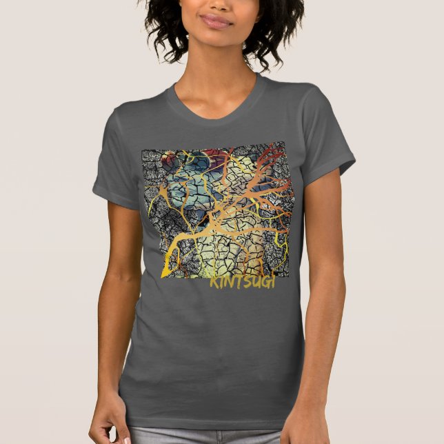 Kintsugi - ändrad identitet t shirt (Framsida)