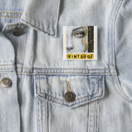 Kintsugi Button av Poet Adiela Akoo Knapp