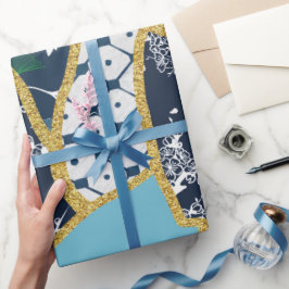 Kintsugi-emballering papper presentpapper