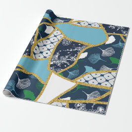 Kintsugi-emballering papper presentpapper