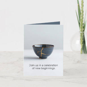 Kintsugi New Beginnings-inbjudan Inbjudan