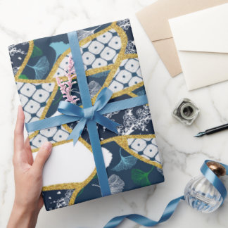 Kintsugi papper förpackning presentpapper
