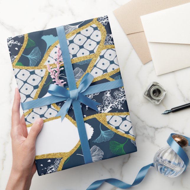 Kintsugi papper förpackning presentpapper (Gåvor)