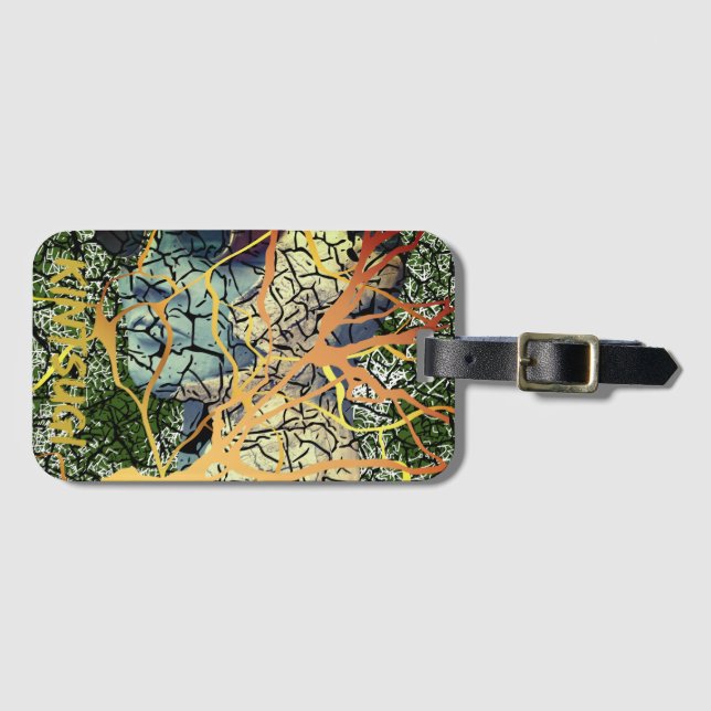 Kintsugi - reparierte Identität Bagagebricka (Framsida horisontal)