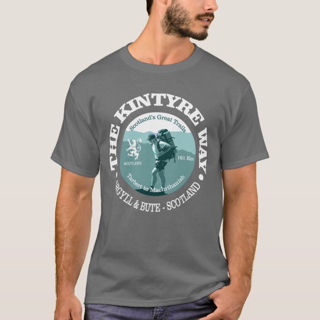 Kintyre Way (T) T Shirt (Framsida)