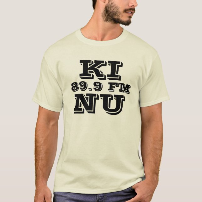 KINU 89,9 Fm Tee (Framsida)