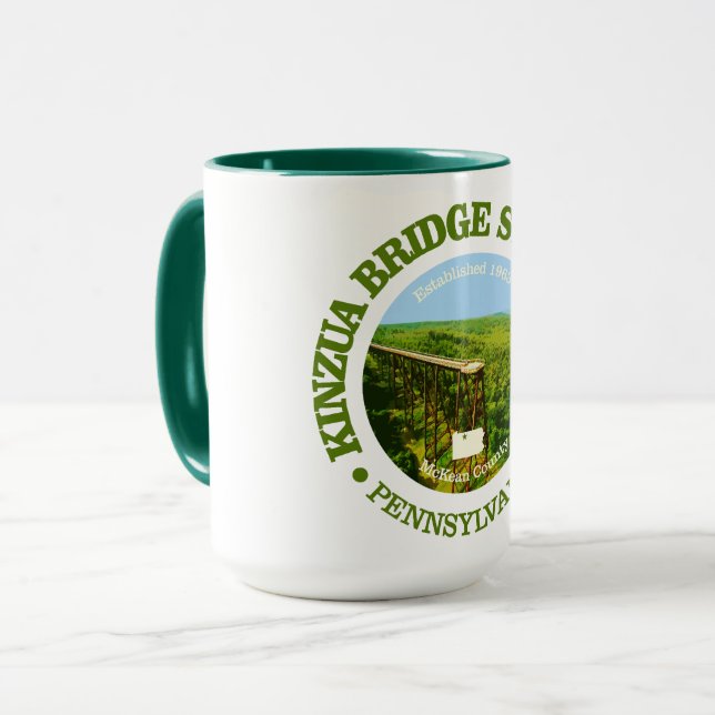 Kinzua Bridge SP Mugg (Framsida vänster)