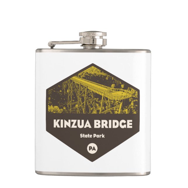 Kinzua Bridge State Park Pennsylvania Fickplunta (Framsidan)
